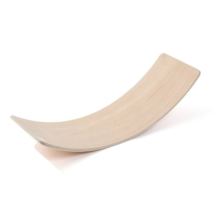 CHOOYOU Natural Wood Rocking Balance Board factory